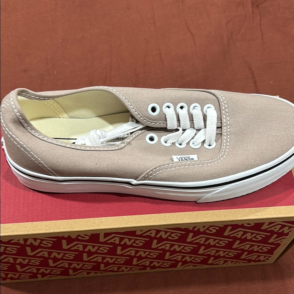 Vans Classic Beige Canvas Shoes